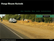 Tablet Screenshot of orangeblossomhacienda.com